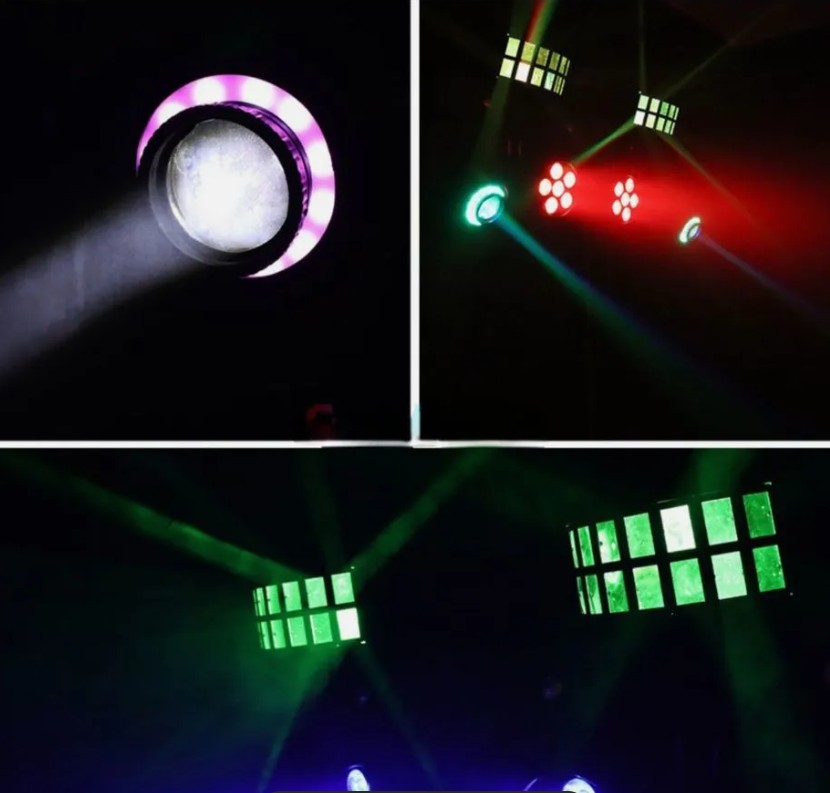 Комплект цветомузыки 10 в 1